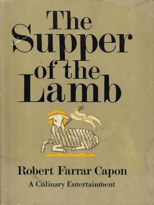 Cover image for Supper of the Lamb